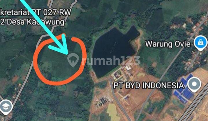 Tanah Sawah 4,5 Ha Subang Dekat Smartpolitan & Byd
