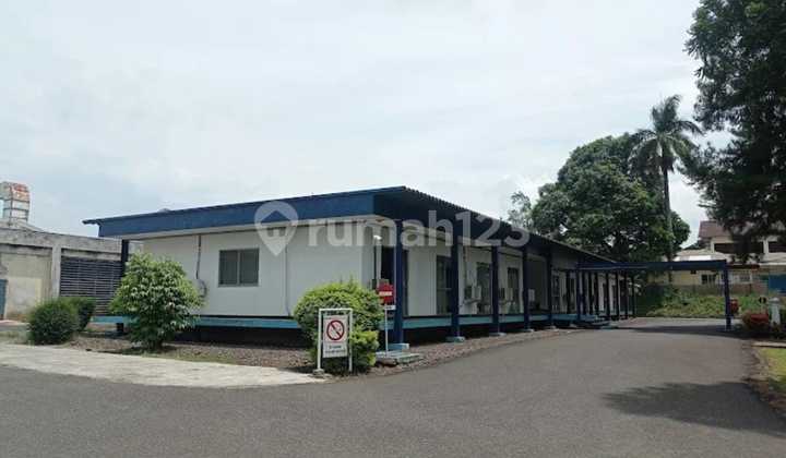 Tanah 15 Ha di Tajur Bogor Bonus Bangunan Eks Pabrik Unitex