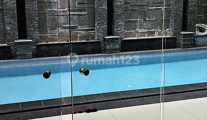 2-Storey Luxury House at Graha Famili - Swimming Pool, West Surabaya. Fully Furnished, Ready to Occupied. Near Pakuwon Mall - Pakuwon Indah - Dian Istana - Citraland - Wiyung - Royal Residence - Bukit Mas Tourism - Darmo Permai - Hr. Muhammad Main Road - Mayjend Sungk Main Road