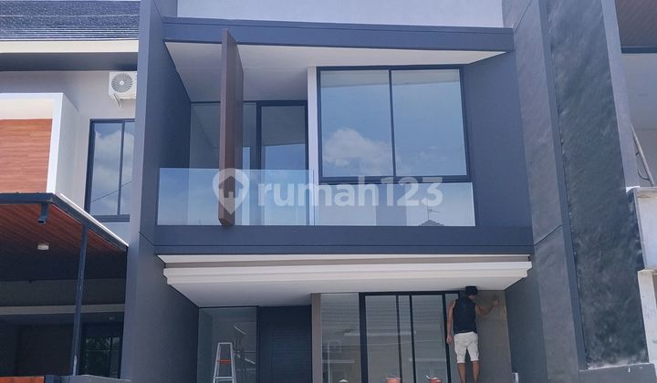 New 2-Story House @ Manyar Kerta Adi / Manyar Kertoadi, East Surabaya. Close to Raya Kertajaya Indah - Merr - Dharmahusada Indah, Galaxy Mall, ITS Campus, etc.