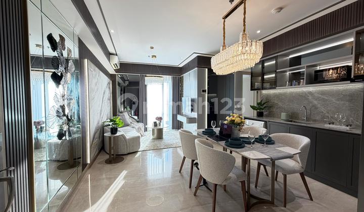 Unit 2 Bedrooms (2 Br) Furnished Interior One Icon Residences - Tunjungan Plaza 6, Central Surabaya. Connected to Tunjungan Plaza 6. Near The Peak Residence TP 5, Raya Embong Malang - Basuki Rahamat - Tegalsari - Panglima Sudirman - Raya Darmo, etc.