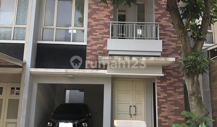 For rent: 2-story house in Faraday cluster, Gading Serpong, unfurnished unit, neat and well-maintained, economical price.