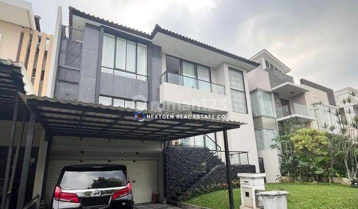 Dijual Rumah Mewah Cluster The Crown Perumahan Pondok Hijau Golf Gading Serpong 1