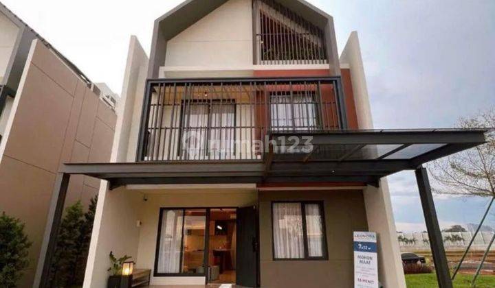 Disewakan Rumah Baru Cluster Leonora Premium Attic 3 Lantai Summarecon Gading Serpong Tangerang 1