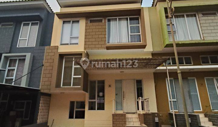 disewakan cepat rumah semi furnish 2 lantai vluster atlanta paramount land gading serpong rapi tinggal huni 1