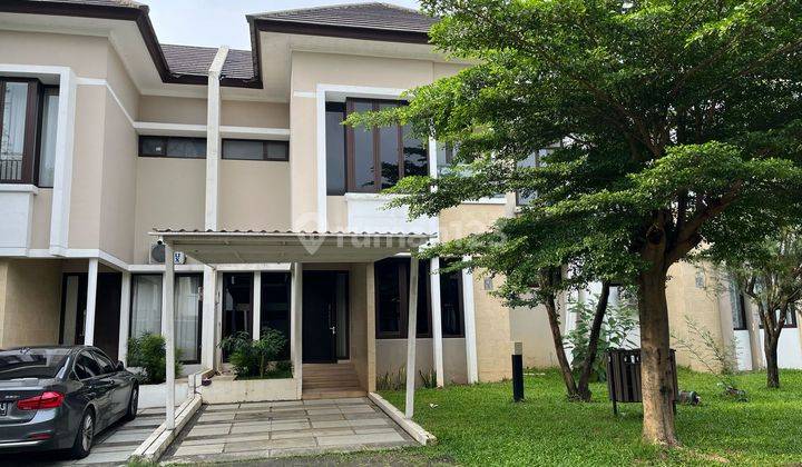 Disewakan rumah illustria eminent BSD unfurnih rapi terawat 1