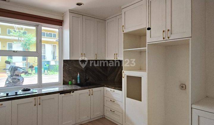 disewakan cepat rumah semi furnish 2 lantai vluster atlanta paramount land gading serpong rapi tinggal huni 2