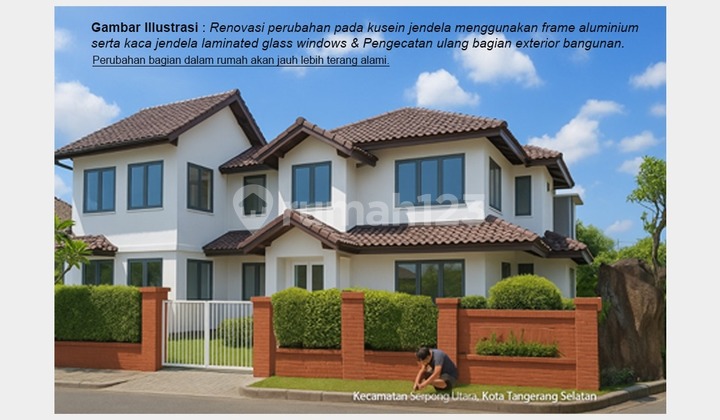 Flood-Free House in Serpong Villa Melati Mas