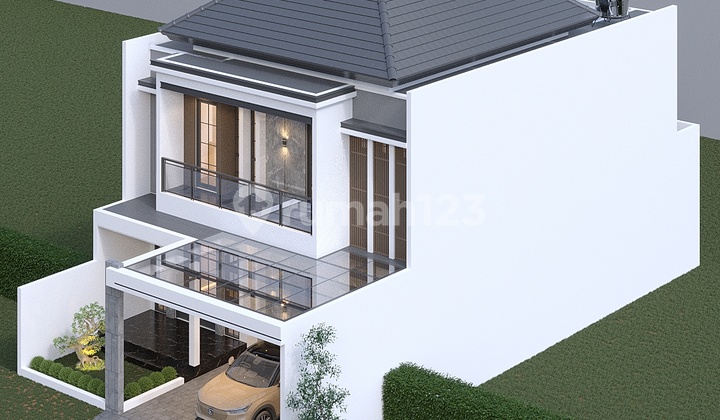 Rumah Baru Modern Minimalis Di Perumahan Elite Araya Telaga Golf 2