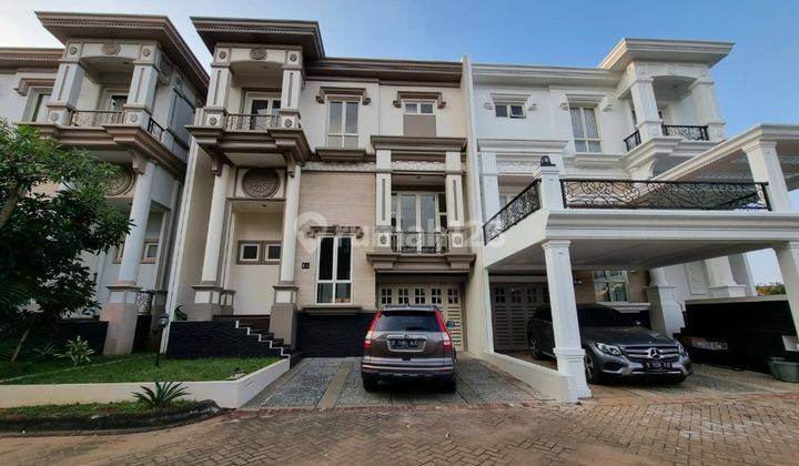 Dijual rumah baru De Mansion (L10) Alam Sutera - dekat ke IKEA dan tol 1