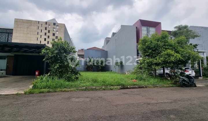 Dijual kavling siap bangun Alam Sutera Buana hadap Utara dekat RS EMC 2