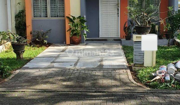 Dijual rumah siap huni di Foresta BSD - seberang De Breeze 1