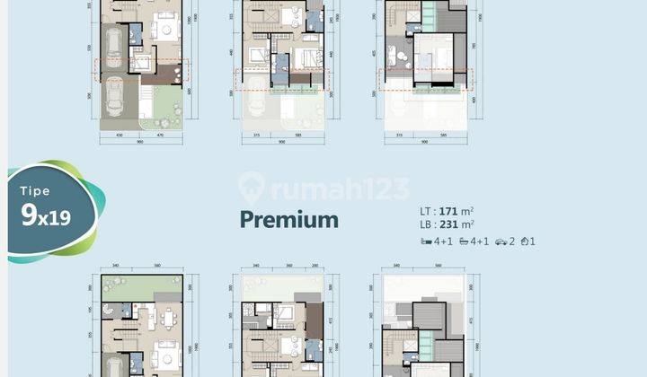 Dijual rumah siap huni di Cluster Heron Summarecon Gading Serpong 14