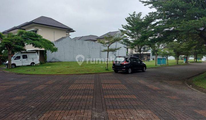 Dijual kavling murah di the Eminent BSD 260m2 Utara Timur 3