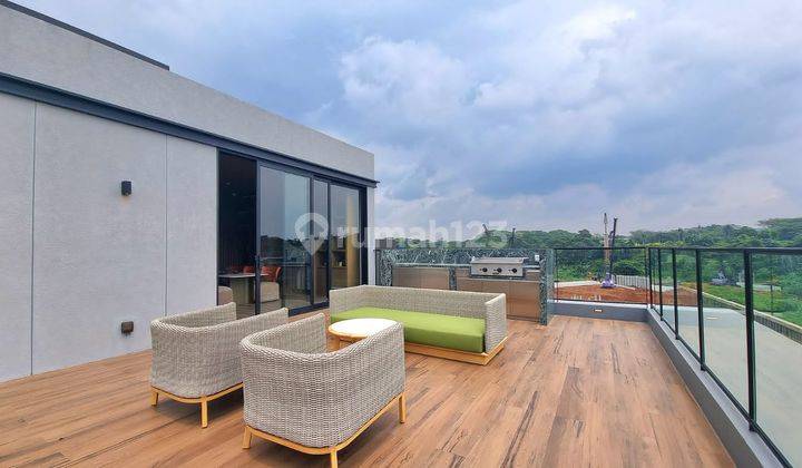 Dijual rumah dgn rooftop view botanical garden - Layton Nava Park BSD 1