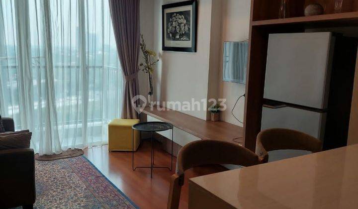 Dijual apartment Casa De Parco BSD 2BR full furnish hoek 2 balcon 2