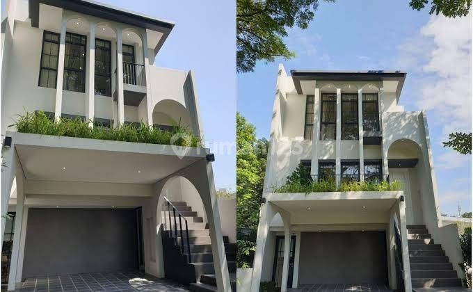 Jual rumah baru hadap taman di BSD - Aether at Greenwich Park 1