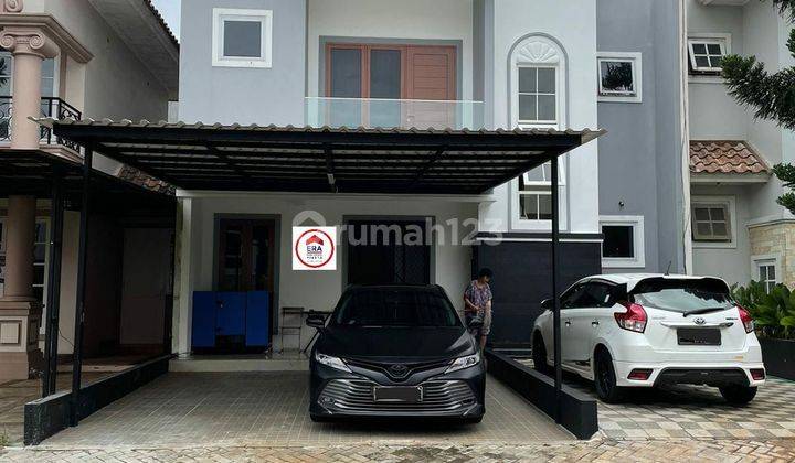 Dijual rumah baru design mandiri di Vienna BSD - dekat tol KRL 1