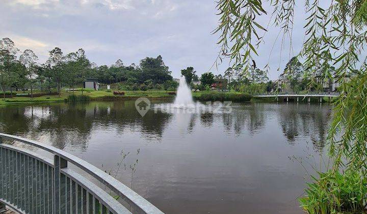 Rumah furnish siap huni di Rossini Gading Serpong ada danau buatan 1