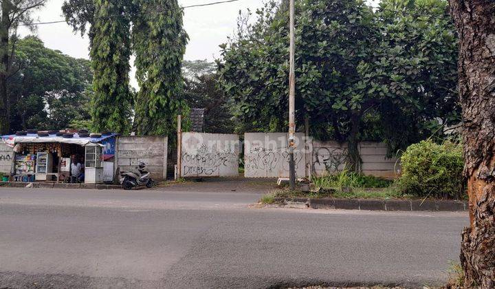 Jual murah tanah komersil di jalan utama perumahan Villa Melati Mas 1