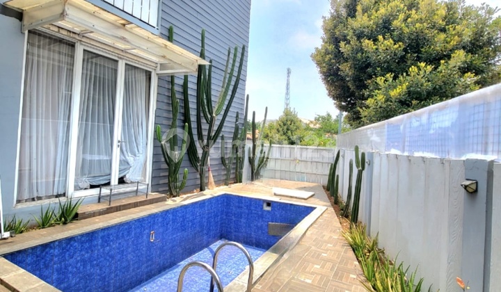For Sale House in Bintaro Discovery, Corner Lot with Private Pool 2