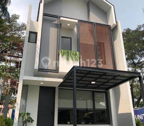 Jual Rumah di BSD Myza, Furnish, Carport & Void Sudah Dikeramik, bisa KPR