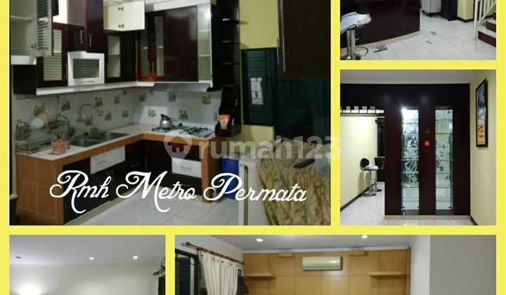 Rumah di Metro permata 1 SHM 2 Lantai Bagus Selatan
