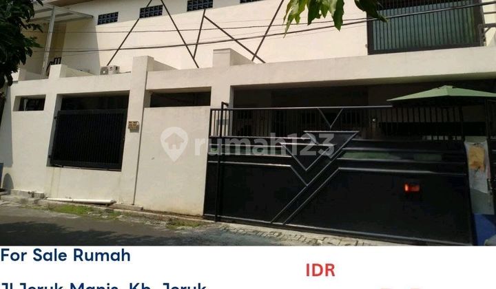 Kebon Jeruk West Jakarta House Cash Only 1