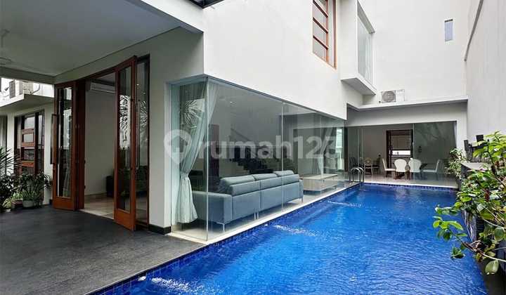 Dijual Rumah Modern Minimalis hunian komplek Kemang Timur  2