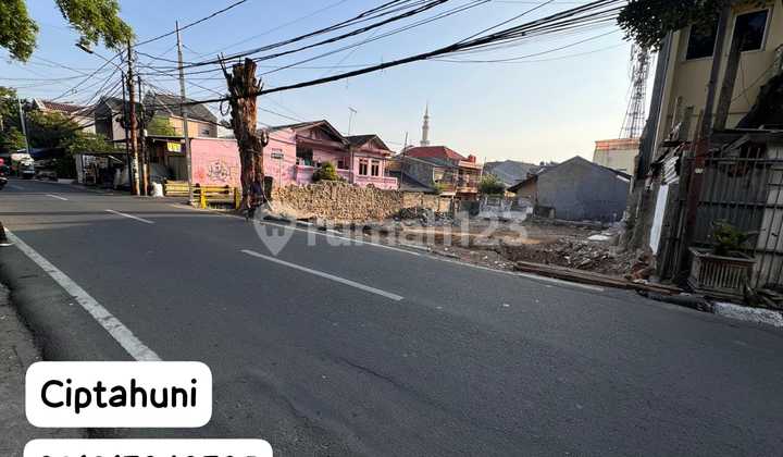Jual Tanah Strategis SHM di Pinggir Jalan Raya Kayu Manis Timur Jakarta Timur Harga Nego Sampai Deal 1
