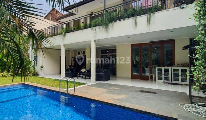 Rumah siap huni dalam komplek di lengkapi kolam renang cirendeu lebak bulus 1