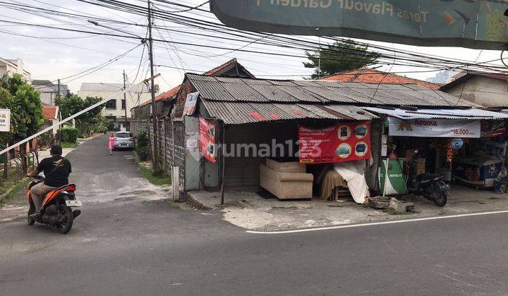 Rumah lama hitung tanah cocok untuk tempat usaha jl muhi raya 1