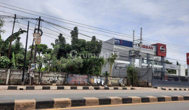 Tanah komersil di jalan utama parung raya harga bawah pasar 1