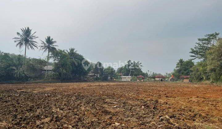 Tanah datar siap bangun cluster lokasi Ciseeng Bogor  2