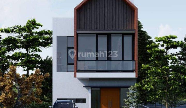 Rumah Baru 3 Lantai di Sariwangi Bandung Utara Full View 1