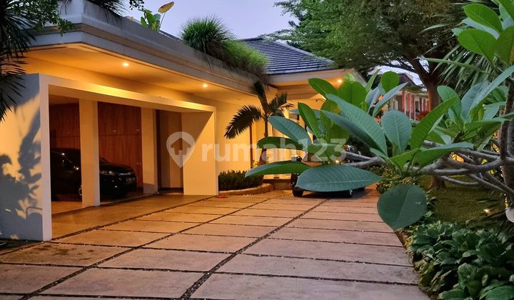 Rumah Mewah Design Tropical 1.lantai Siap Huni Di Kemang Ampera 2