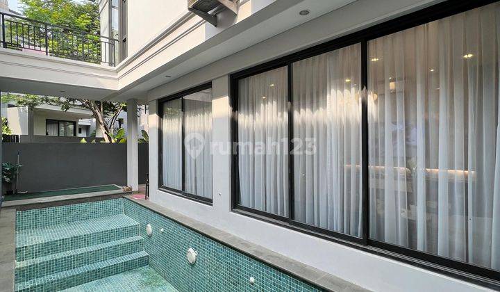 Rumah Modern Private Pool Full Furnished Dlm Komp Di Tanjung Mas 1