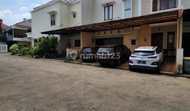 Rumah cantik dalam cluster di sebrang citos cilandak 1