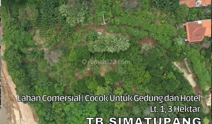 TANAH COMERSIL SIAP BANGUN.TERMURAH DI TB SIMATUPANG 1