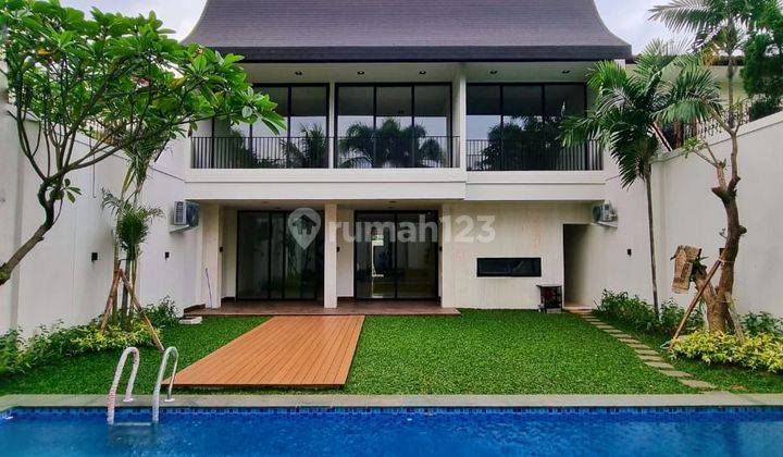 Rumah baru siap huni design mewah di kemang 1