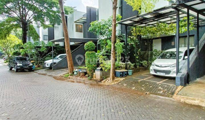Rumah modern dalam town house siap huni di veteran bintaro 1