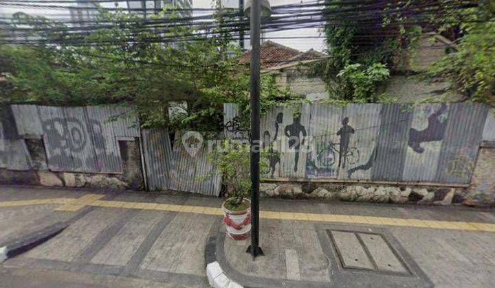 kavling komersil siap bangun tanah kotak di menteng 2