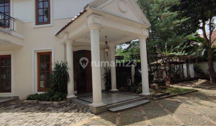 Rumah classic siap huni bangun terawat di kebayoran baru 1