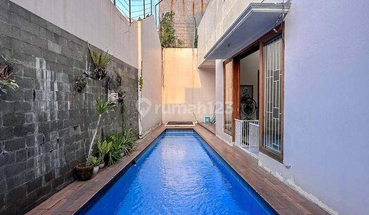 Rumah mewah design modern private pool siap huni di cipete 2