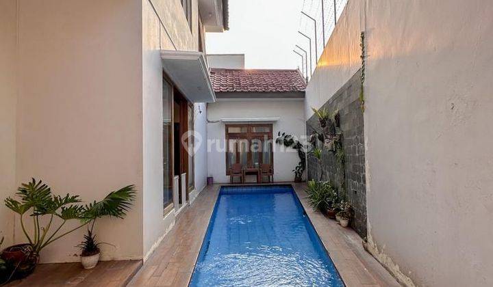 Rumah mewah design modern private pool siap huni di cipete 1