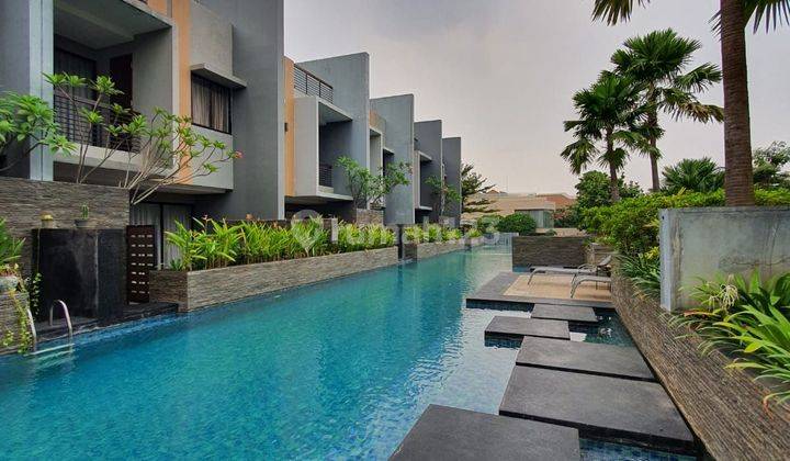 Rumah modern nuasa resort fasilitas lengkap di kemang 1