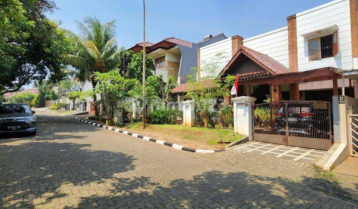 Rumah cantik asri dalam kmplek elit jalan lebar dVilla cinere mas 1