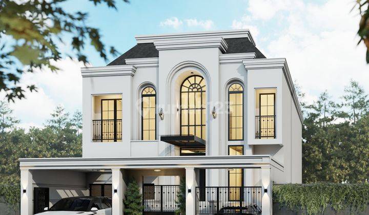 Rumah Baru Design Classic Private Pool Dlm Kmplek Dibintaro Jaya 2