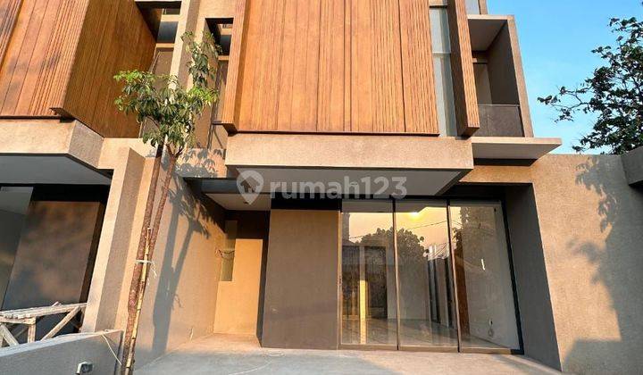 Rumah baru design tropical dalam town house di pondok pinang 1