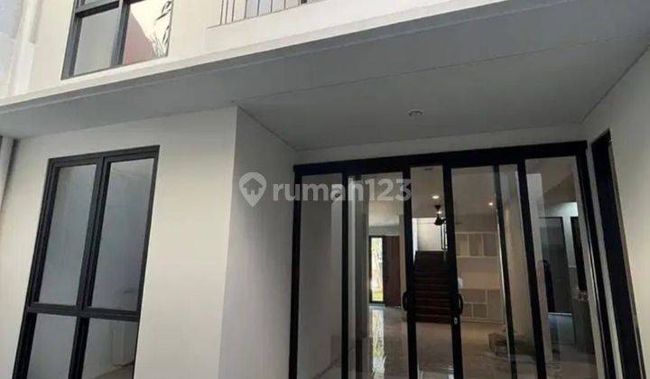 Rumah baru design modern dlm kmplk siap huni dPermata hijau area  2